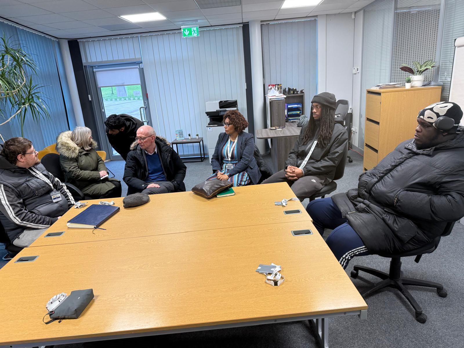 Pat McFadden MP Visit